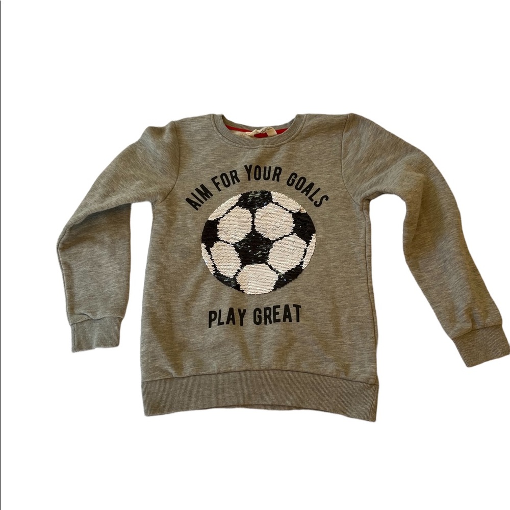 H&M Flip Soccer Sweatshirt